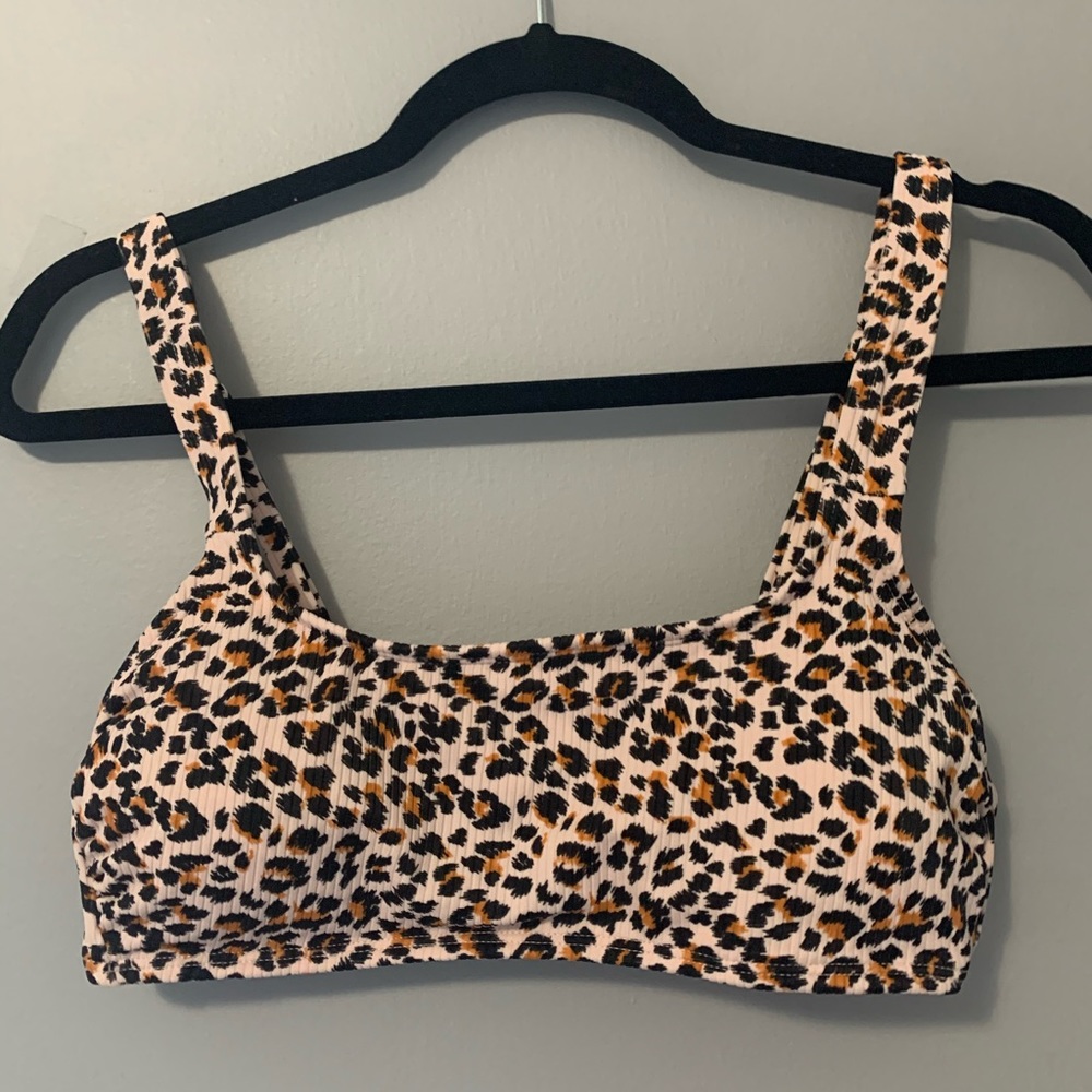 Target Cheetah Print Swimsuit Top